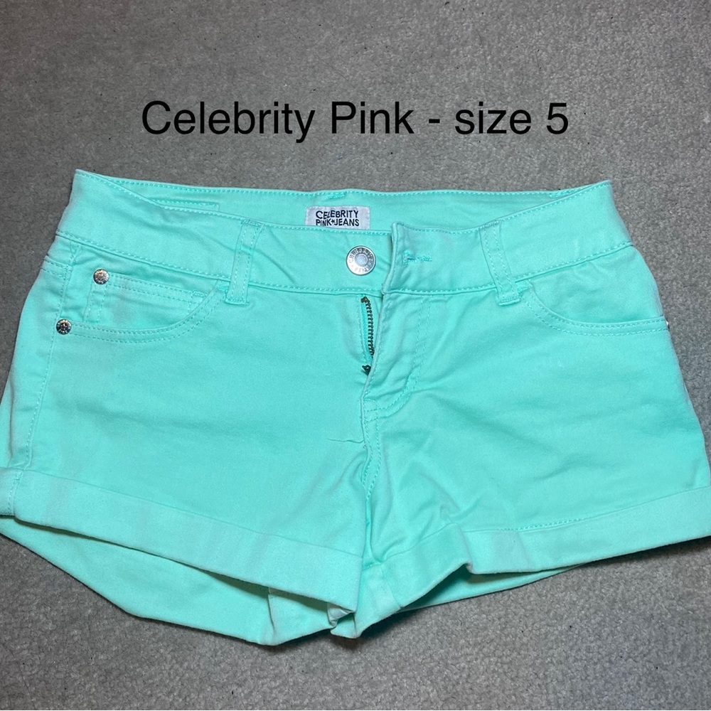 CelebrityPink - Mint green shorts